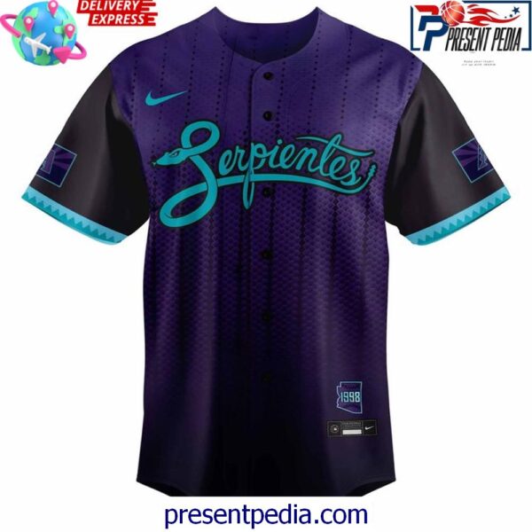 2025 Arizona Diamondbacks Serpientes City Connect Baseball Jersey – Fan Gear
