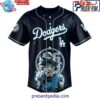 Goku Ultra Instinct x Los Angeles Dodgers 2025 Baseball Jersey InspirDG 2 1