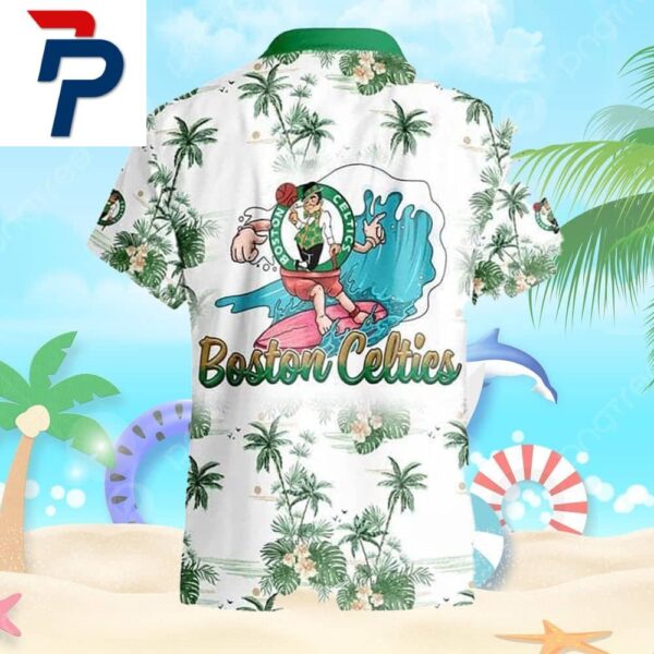 Boston Celtics Tropical Aloha Shirt – Vibrant Basketball Fan Gift for Men & Women
