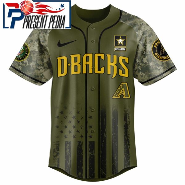 Arizona Diamondbacks MLB U.S. Army 250th Birthday Celebration Jersey Gift for Fans