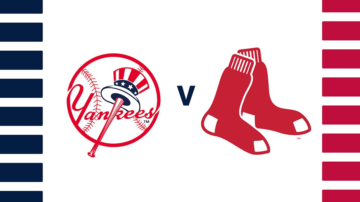 BBC Sport - Baseball, 2022, New York Yankees v Boston Red Sox